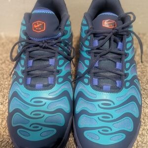 Nike Air Blue and Teal Sneakers